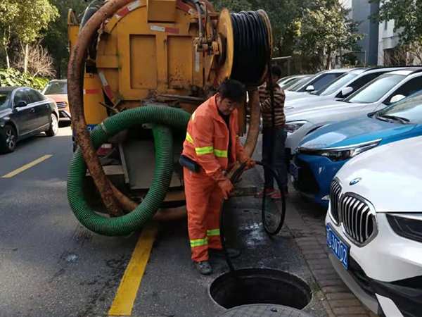 德保排污管道清淤